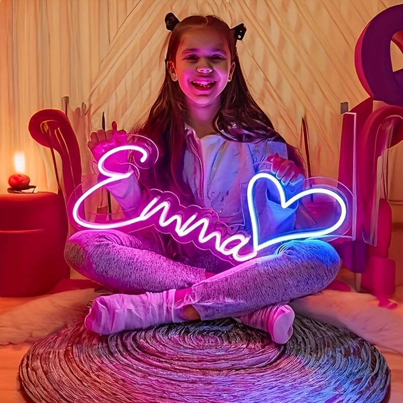 Lighting Decoration Ideas - Letreiro de Parede LED Neon Personalizado