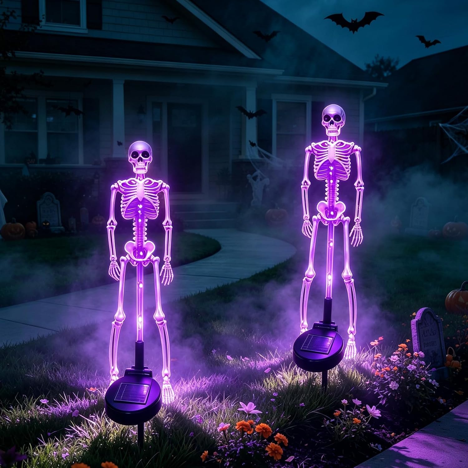 Lighting Decor House - Luz de Estaca de Esqueleto para