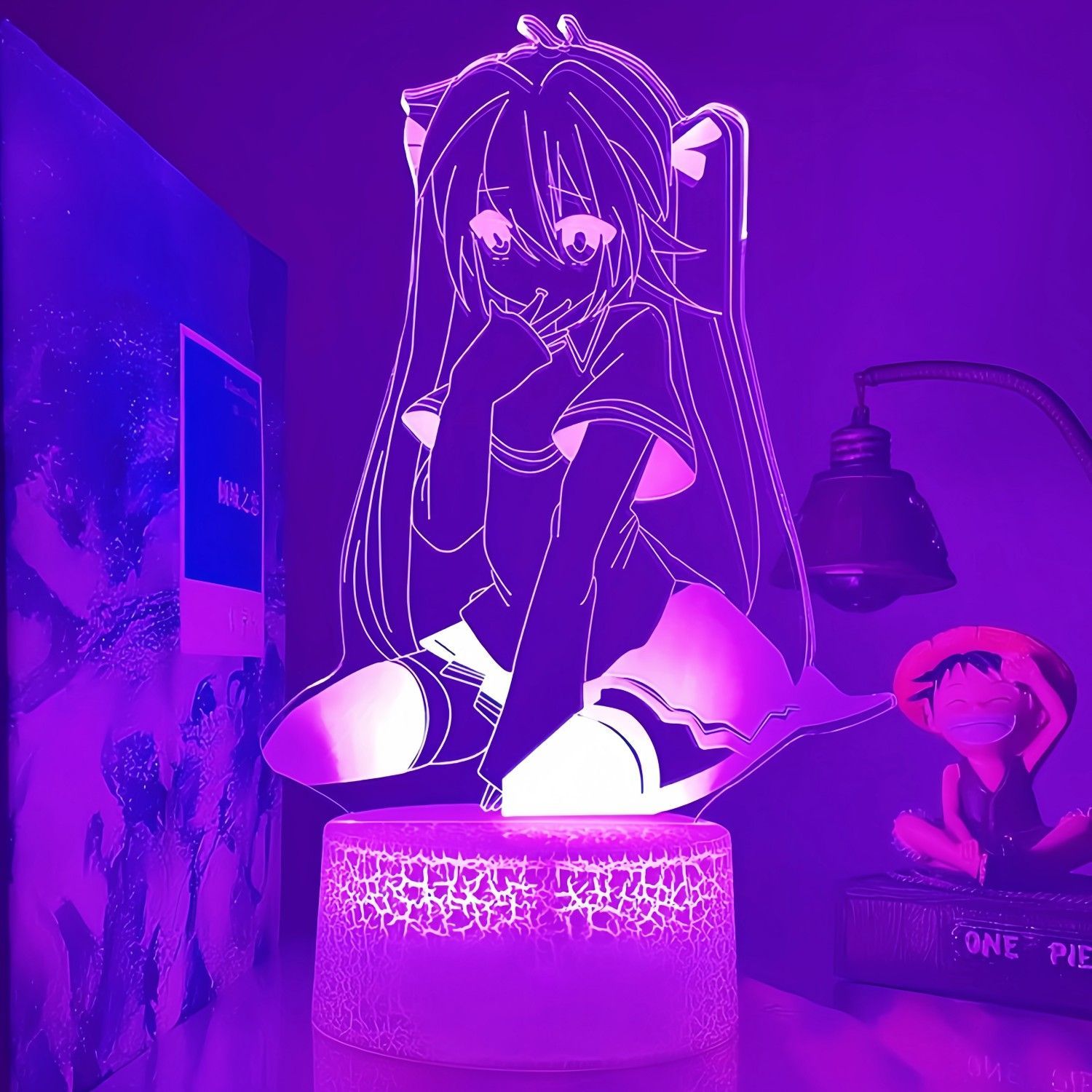 Lighting Decoration Ideas - Periféricos de Anime: Luz Noturna LED