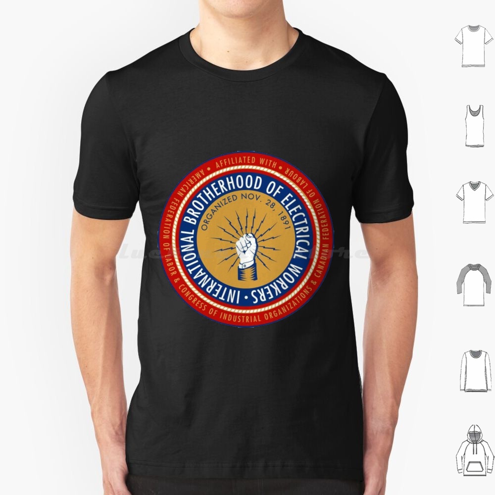 Union Lighting & Decor - Ibew eletricista-cool t camisa tamanho grande