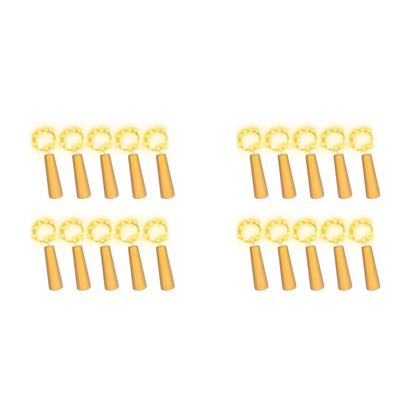 Decor Lighting Cork - YANA50I 20PCS Luzes de Cortiça para