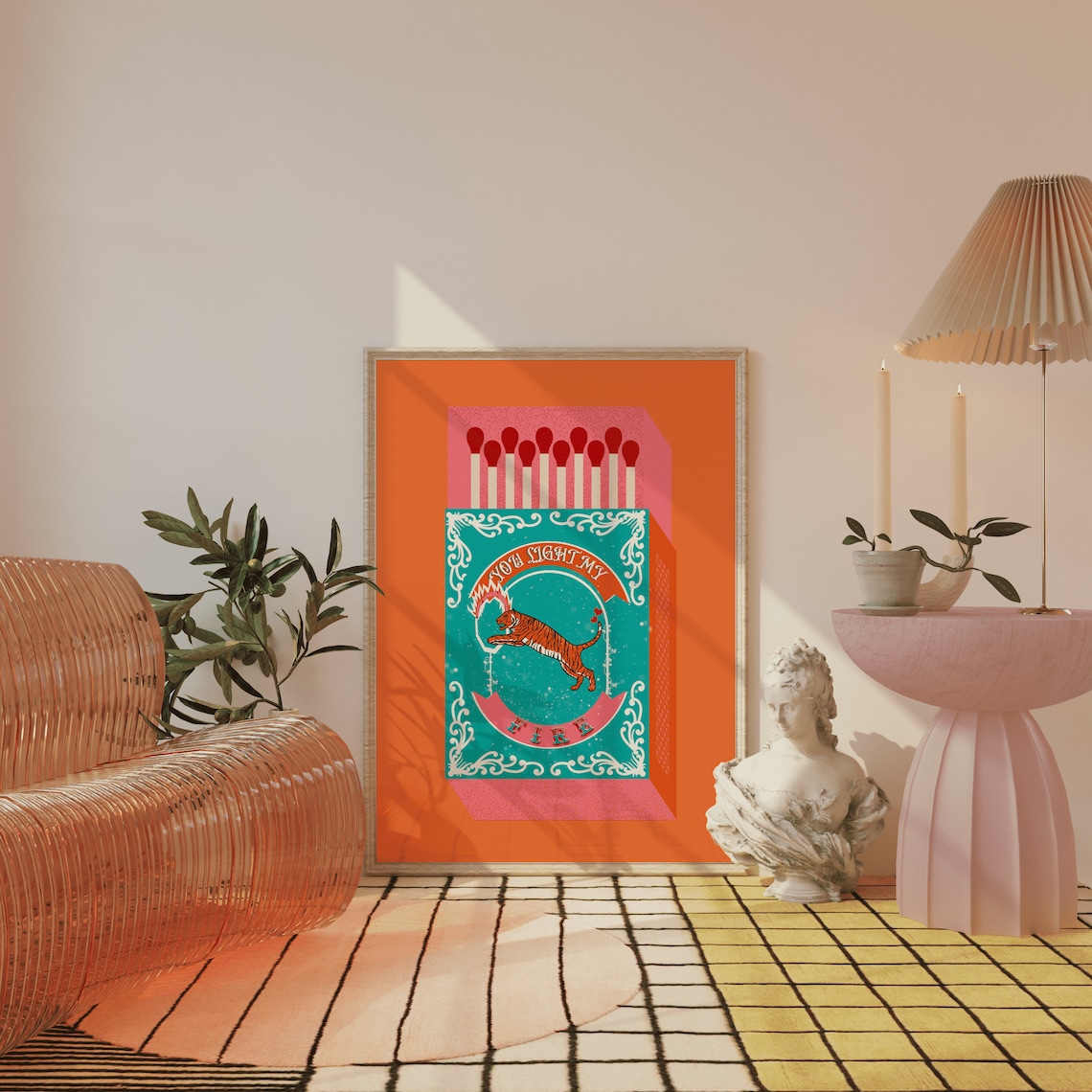 Você acende meu fogo laranja c - Lighting Decoration Ideas avaliação e preço