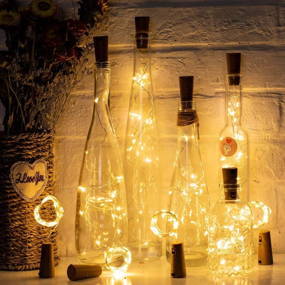 Luzes de Cordão de Fio de Cobr - Decor Lighting Cork avaliação e preço