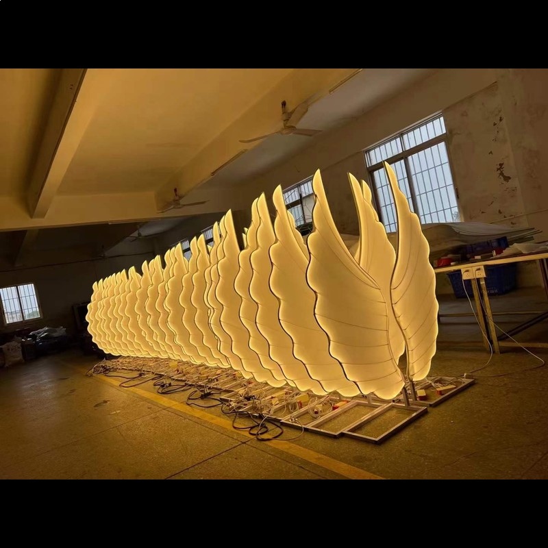 Asas de Anjo Iluminadas com LE - Lighting Decoration Ideas avaliação e preço