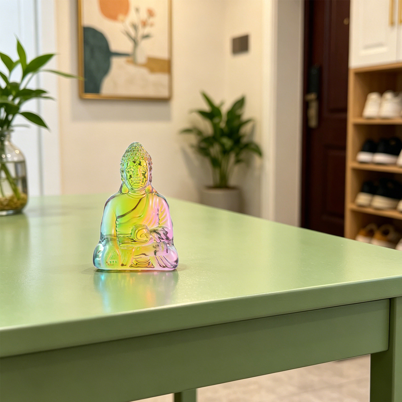 Estátua de Buda de Cristal de  - Office Lighting Decor avaliação e preço