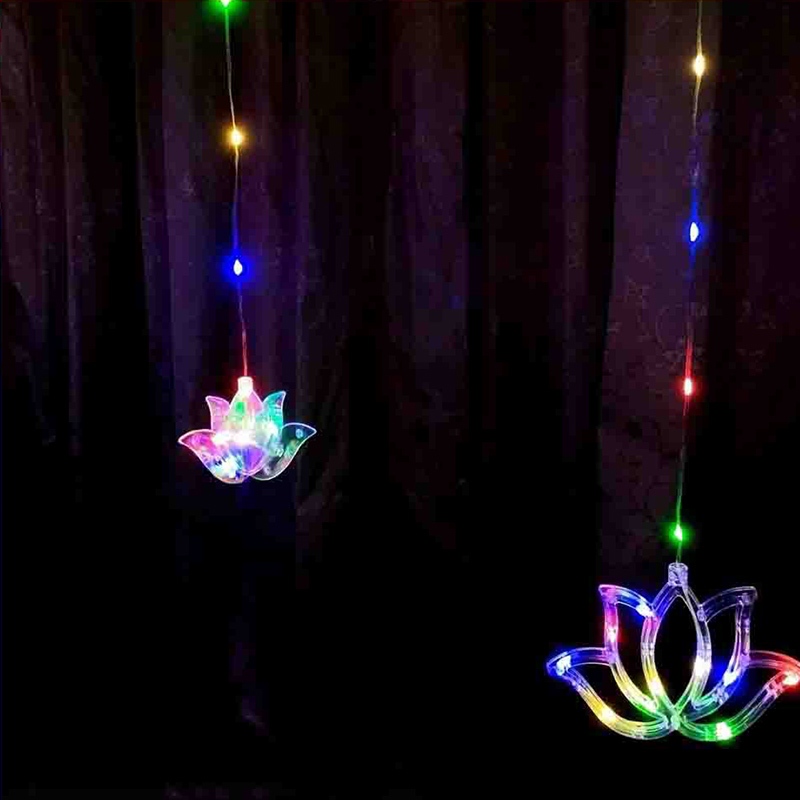 Cortina de Luzes LED Impermeáv - Lighting Decoration For Diwali avaliação e preço