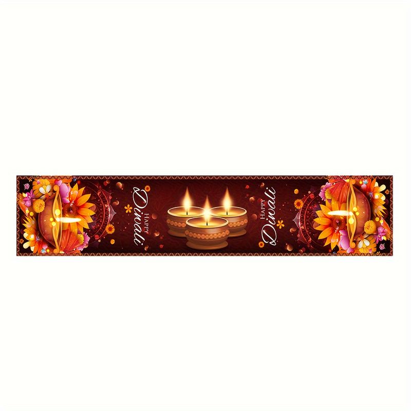 VIKAMA Caminho de Mesa Feliz D - Lighting Decoration For Diwali avaliação e preço