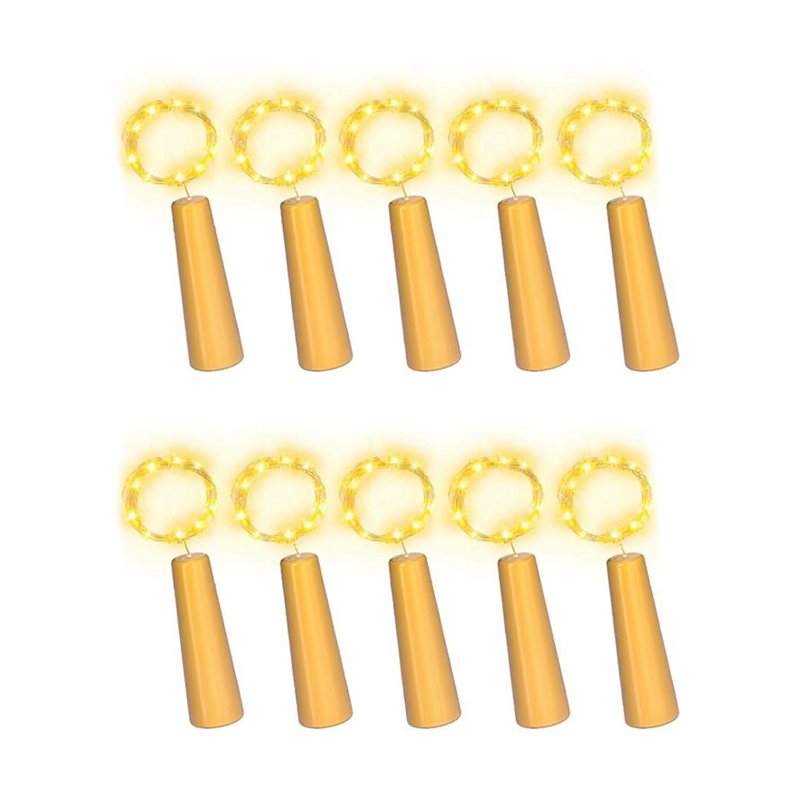 YANA50I 20PCS Luzes de Cortiça - Decor Lighting Cork avaliação e preço