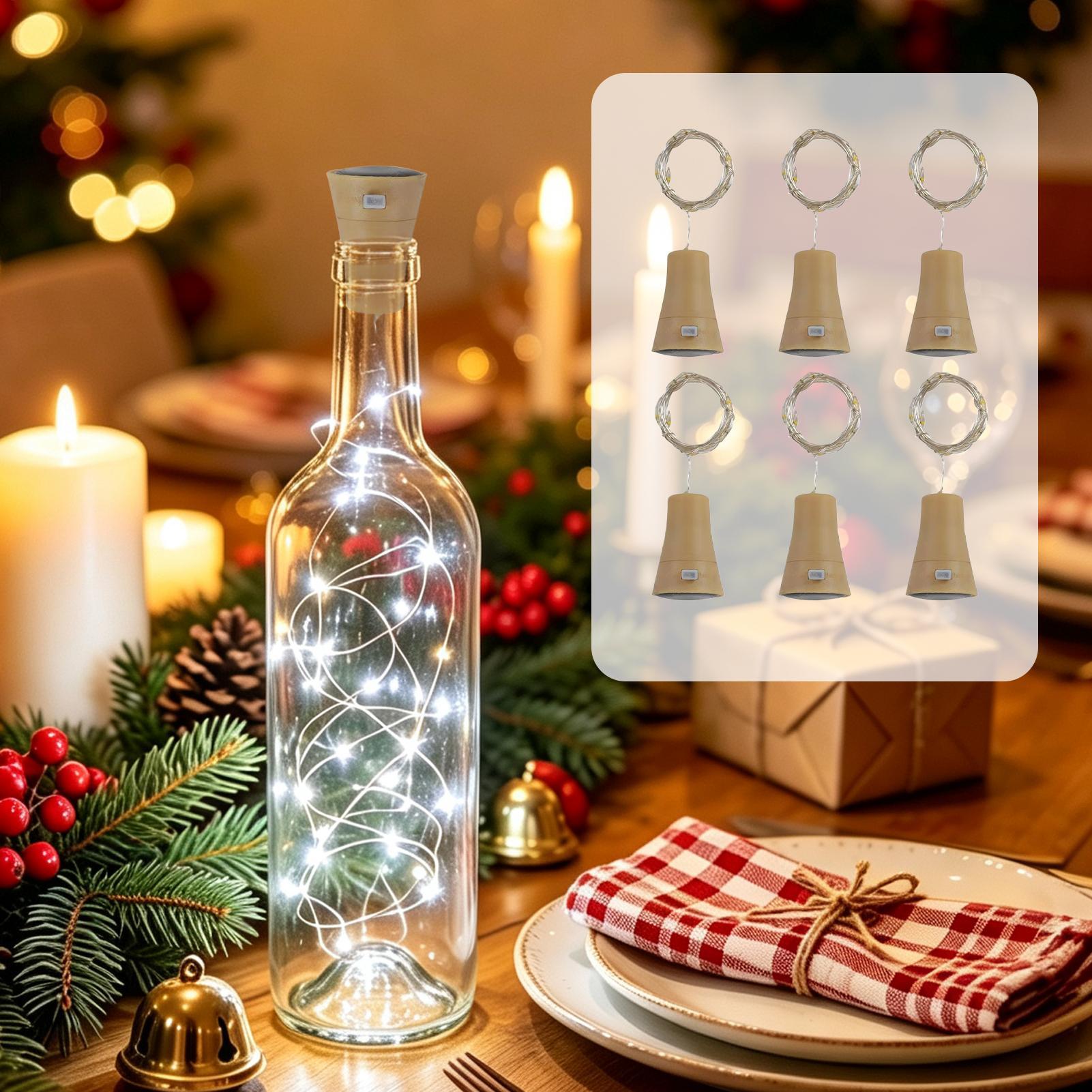 Luzes solares para garrafas de - Decor Lighting Cork avaliação e preço