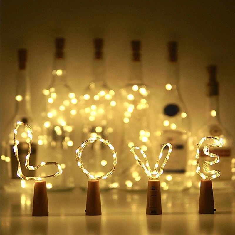 Luzes de Fada para Garrafa de  - Decor Lighting Cork avaliação e preço