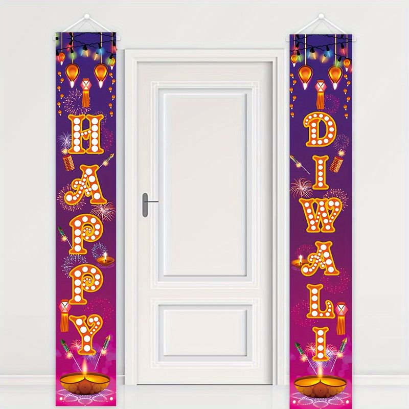 VIKAMA 2 peças Faixa de Porta  - Lighting Decoration For Diwali avaliação e preço