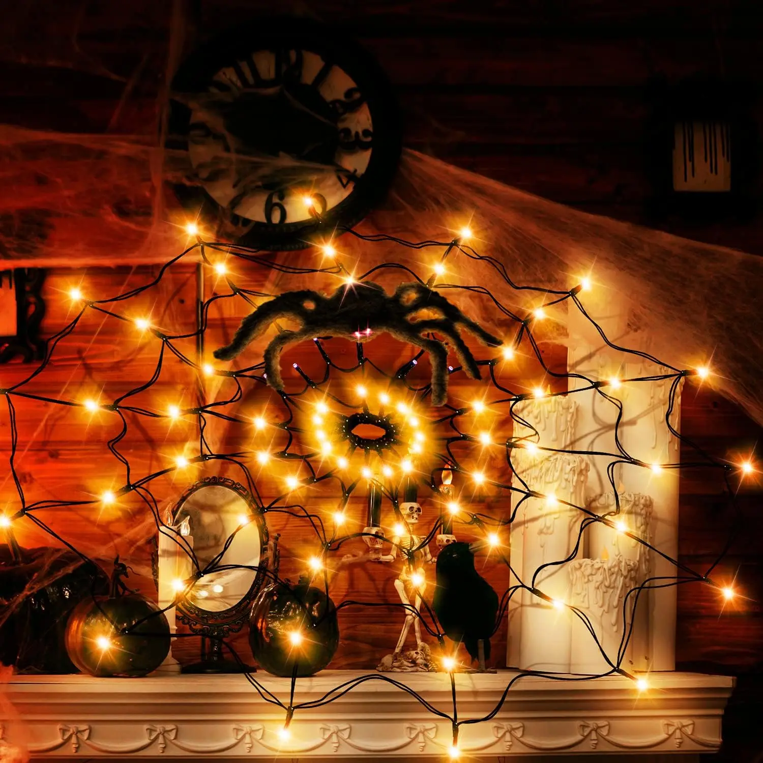 Halloween led luz corda fantas - Lighting Decor House avaliação e preço