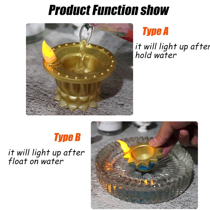 Decorativa lâmpada de vela LED - Lighting Decoration For Diwali avaliação e preço