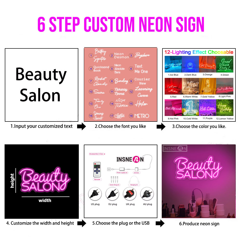 Letreiros de Neon LED Personal - Lighting Decoration Ideas avaliação e preço