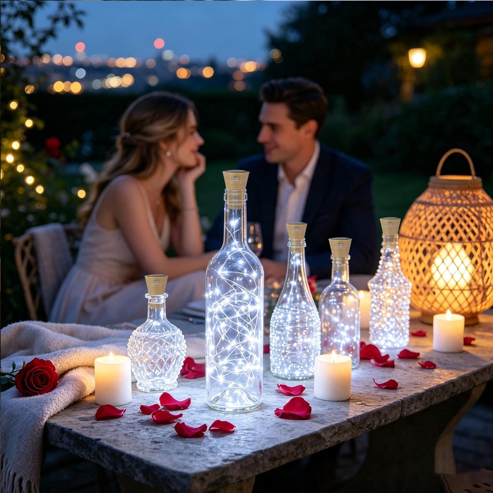 Luzes para garrafa de vinho co - Decor Lighting Cork avaliação e preço