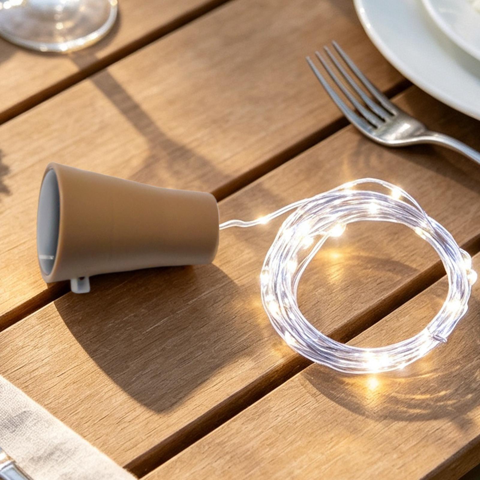 Luzes para garrafa de vinho co - Decor Lighting Cork avaliação e preço